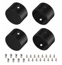 Заглушка Arlight WPH-FLEX-D22-360deg BLACK ALU глухая 049938