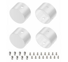 Заглушка Arlight WPH-FLEX-D22-360deg WHITE ALU глухая 049939
