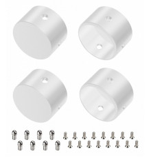 Заглушка Arlight WPH-FLEX-D22-360deg WHITE ALU глухая 049939