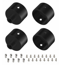 Заглушка Arlight WPH-FLEX-D22-360deg BLACK ALU с отверстием 049940