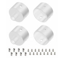 Заглушка Arlight WPH-FLEX-D22-360deg WHITE ALU с отверстием 049941