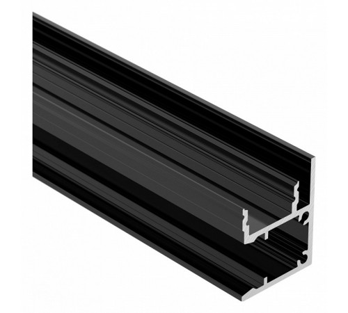 Алюминиевый профиль Arlight WALL-2228-2000 ANOD BLACK 050488 Алюминиевый профиль Arlight WALL-2228-2000 ANOD BLACK 050488