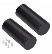 Заглушка Arlight ROUND-D36-360 BLACK с отверстием 050534