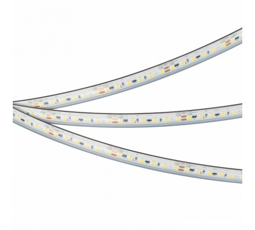 Светодиодная герметичная лента Arlight IC-PS-A120-10mm 24V Warm3000 (9.6 W/m, IP67, 2835, 10m) 050633
