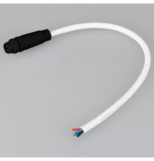 Коннектор питания Arlight MOONLIGHT-SPI/DMX-CON-POWER-MALE-BLK 051529