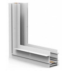 Коннектор угловой Arlight MAG-CON-4560-FDW-L90-INT (WH, 5LN, внутренний) 052659