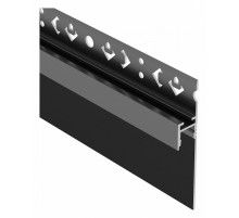 Алюминиевый профиль Arlight ARH-PLINTUS-50-FANTOM-3000 BLACK 052699