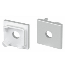 Заглушка Arlight SL-KANT-H16-S10 SQUARE с отверстием 053567
