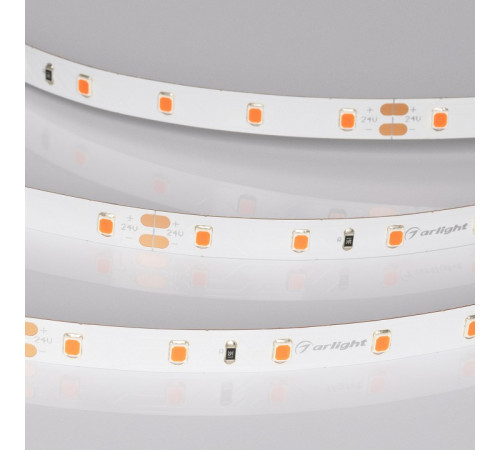 Светодиодная лента Arlight RT-A60-8mm 24V Ruby (4.8 W/m, IP20, 5m) 055374