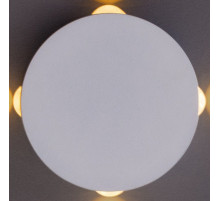 Настенный светодиодный светильник Arte Lamp Tamburello A1525AP-1WH