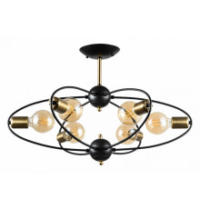 Люстра на штанге ARTE Lamp A1963PL-6BK