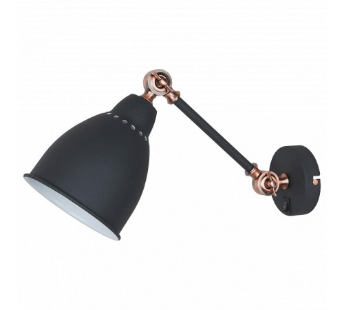 Спот Arte Lamp Braccio A2054AP-1BK Спот Arte Lamp Braccio A2054AP-1BK