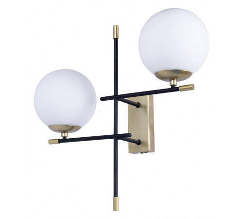 Бра Arte Lamp Arkab A2225AP-2BK Бра Arte Lamp Arkab A2225AP-2BK