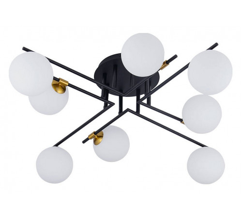 Потолочная люстра Arte Lamp Gemini A2243PL-8BK Потолочная люстра Arte Lamp Gemini A2243PL-8BK
