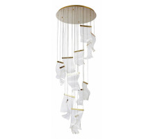 Каскадная люстра Arte Lamp Grappolo A2283SP-14GO