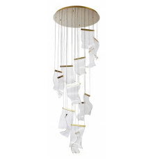 Каскадная люстра Arte Lamp Grappolo A2283SP-14GO