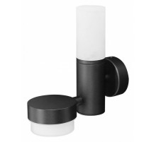 Уличный настенный светильник Arte Lamp Budapest A2360AL-2BK