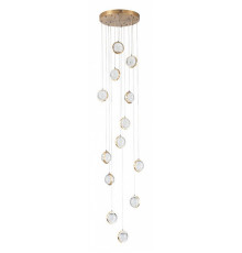 Каскадная люстра Arte Lamp Faberge A2451SP-75PB