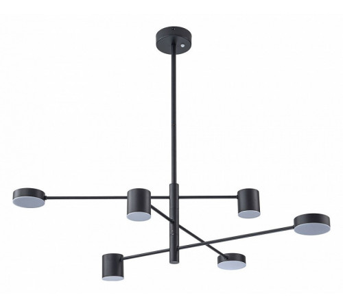 Люстра на штанге Arte Lamp Stanley A2476PL-40BK