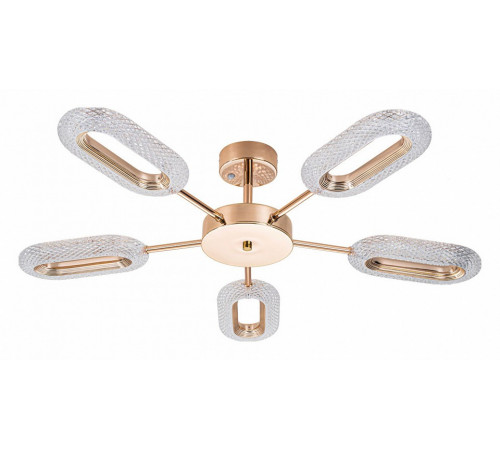 Потолочная люстра Arte Lamp Ovale A2489PL-5GO Потолочная люстра Arte Lamp Ovale A2489PL-5GO