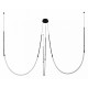 Подвесная люстра Arte Lamp Klimt A2850SP-38BK