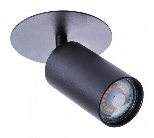 Встраиваемый спот Arte Lamp Cefeo A3214PL-1BK Встраиваемый спот Arte Lamp Cefeo A3214PL-1BK
