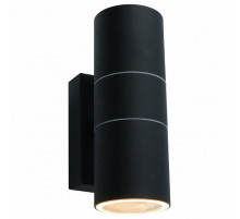 Уличный настенный светильник Arte Lamp Sonaglio A3302AL-2BK