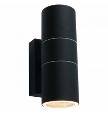 Уличный настенный светильник Arte Lamp Sonaglio A3302AL-2BK