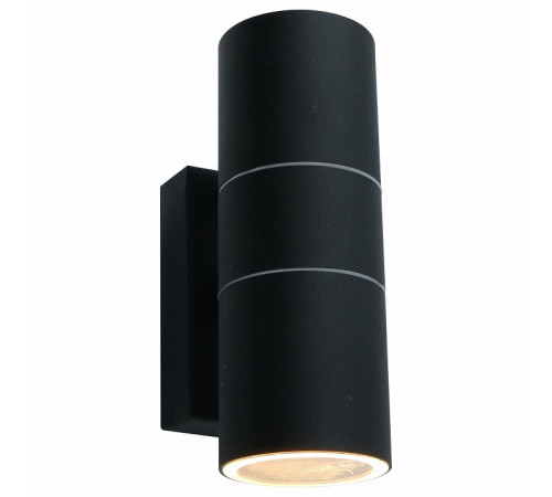 Уличный настенный светильник Arte Lamp Sonaglio A3302AL-2BK