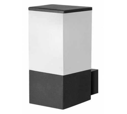 Уличный настенный светильник Arte Lamp Plate A3710AL-1BK