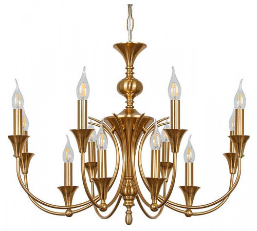 Подвесная люстра Arte Lamp Collinetta A4094LM-12PB Подвесная люстра Arte Lamp Collinetta A4094LM-12PB