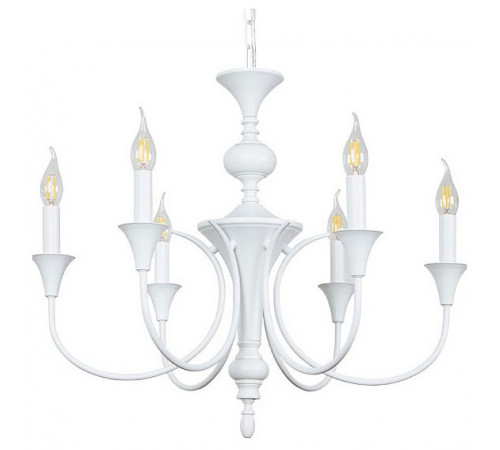 Подвесная люстра Arte Lamp Collinetta A4094LM-6WH Подвесная люстра Arte Lamp Collinetta A4094LM-6WH