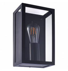 Уличный настенный светильник Arte Lamp Belfast A4569AL-1BK