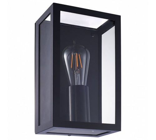Уличный настенный светильник Arte Lamp Belfast A4569AL-1BK