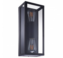 Уличный настенный светильник Arte Lamp Belfast A4569AL-2BK