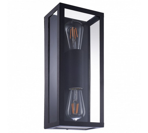 Уличный настенный светильник Arte Lamp Belfast A4569AL-2BK Уличный настенный светильник Arte Lamp Belfast A4569AL-2BK