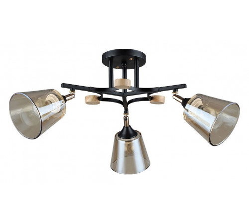 Потолочная люстра Arte Lamp Glassy A5078PL-3BK Потолочная люстра Arte Lamp Glassy A5078PL-3BK