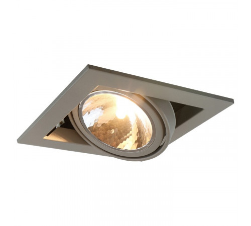 Встраиваемый светильник Arte Lamp Cardani Semplice A5949PL-1GY Встраиваемый светильник Arte Lamp Cardani Semplice A5949PL-1GY