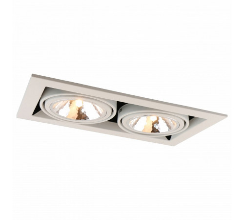 Встраиваемый светильник Arte Lamp Cardani Semplice A5949PL-2WH Встраиваемый светильник Arte Lamp Cardani Semplice A5949PL-2WH