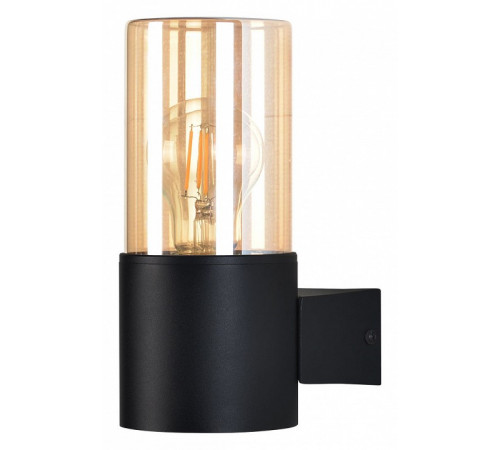Уличный настенный светильник Arte Lamp Seginus A6515AL-1BK