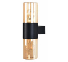 Уличный настенный светильник Arte Lamp Seginus A6515AL-2BK