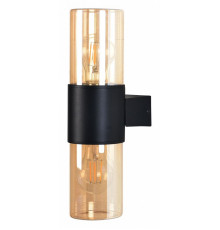 Уличный настенный светильник Arte Lamp Seginus A6515AL-2BK