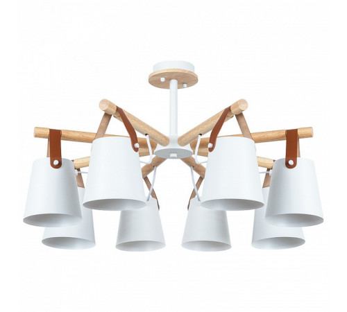 Люстра на штанге Arte Lamp Thomas A7032PL-8WH
