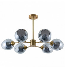 Люстра на штанге Arte Lamp Yuka Smoky A7759PL-6PB