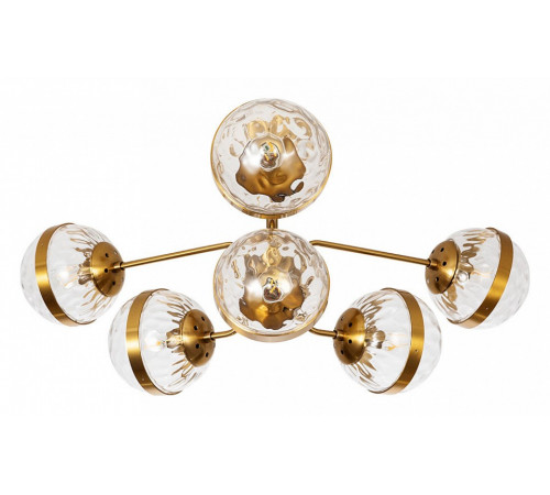Люстра на штанге Arte Lamp Delacrua A7770PL-6PB Люстра на штанге Arte Lamp Delacrua A7770PL-6PB