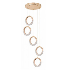 Каскадная люстра Arte Lamp Montana A7777SP-5GO