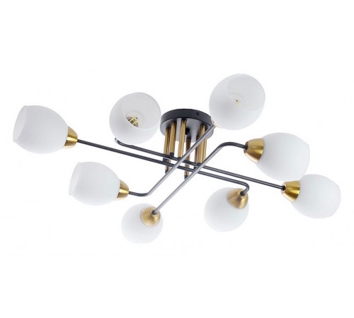 Потолочная люстра Arte Lamp Andrea A8141PL-8BK Потолочная люстра Arte Lamp Andrea A8141PL-8BK