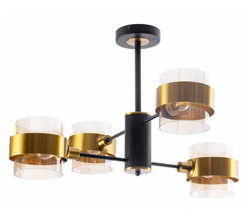 Люстра на штанге Arte Lamp Carlo A8205SP-4BK Люстра на штанге Arte Lamp Carlo A8205SP-4BK