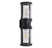 Уличный настенный светильник Arte Lamp Minchir A8306AL-2BK