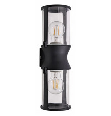 Уличный настенный светильник Arte Lamp Minchir A8306AL-2BK